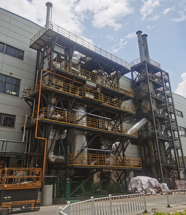 The sintering waste gas treatment project